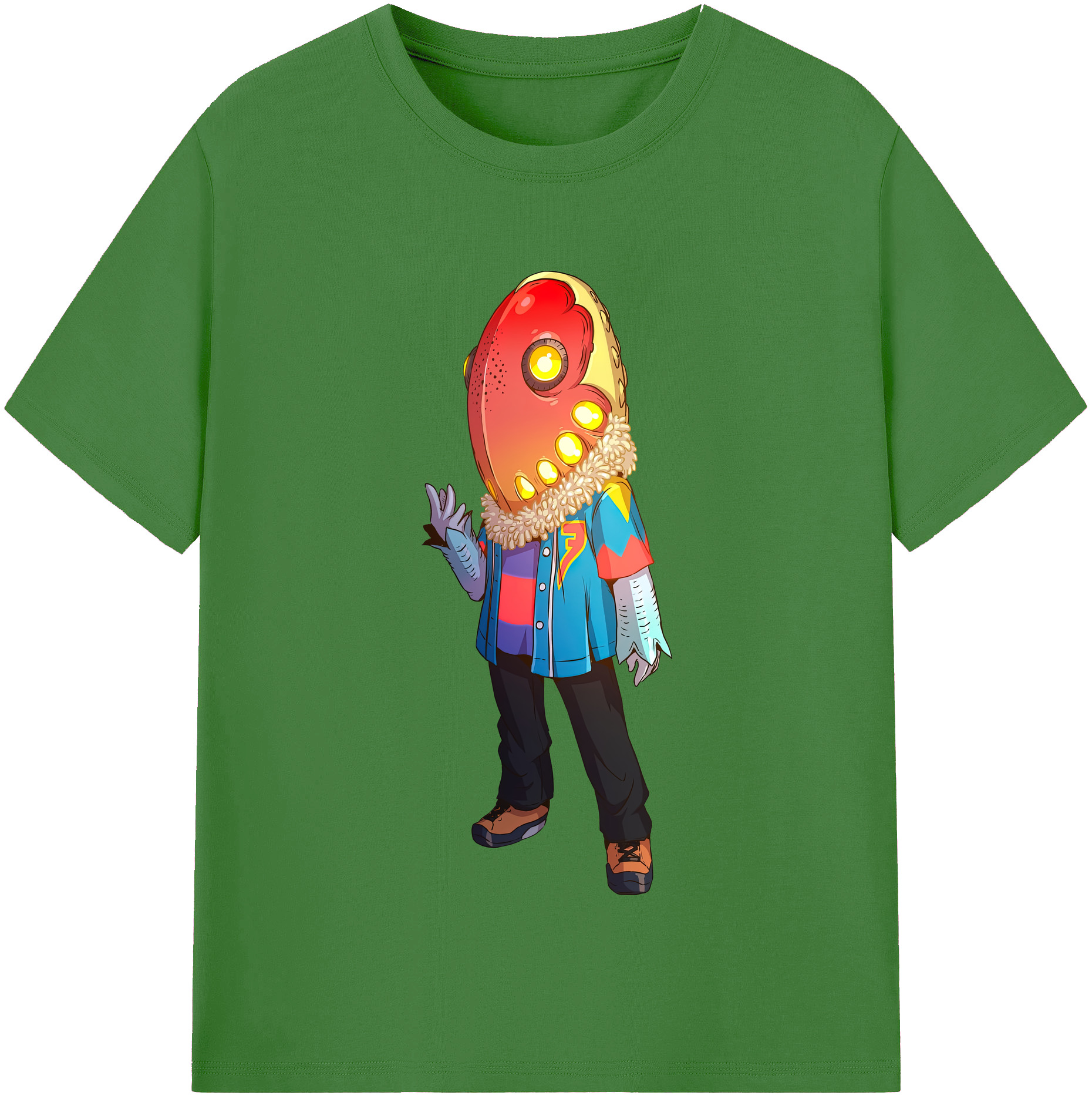 （画像用） ウルトラマン Ultraman レディースカジュアルプリントTシャツ（綿100％）